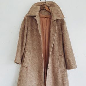 Medium/ large vintage bromleigh wool coat